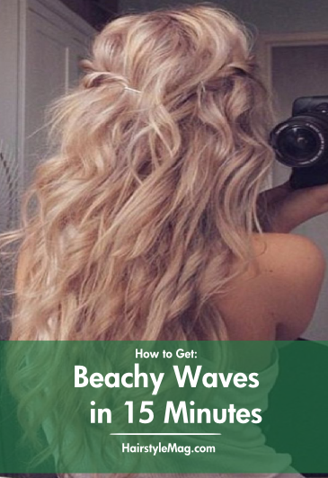 Beachy Waves in 15 Minutes