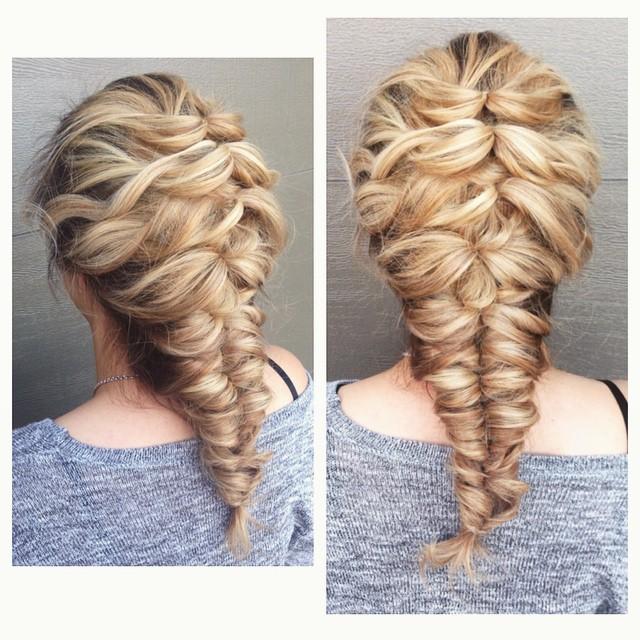 textured hairstyle