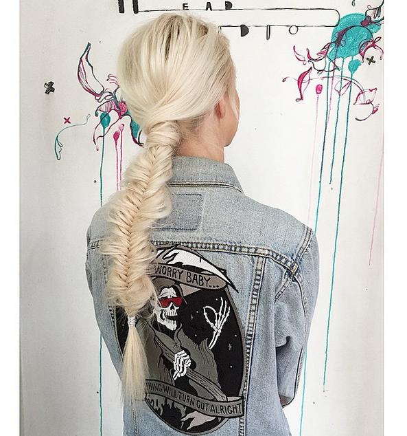 fishtail braid headstudio