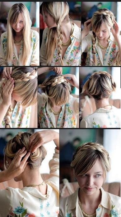 Milkmaid Braid In 5 Minute