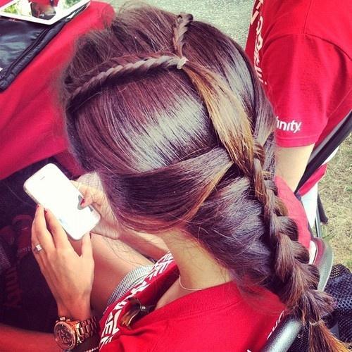 cool braided hair