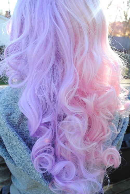 cotton candy curls