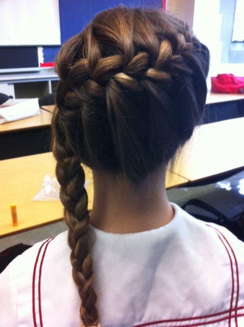 french braided