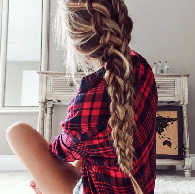 messy braid inspiration