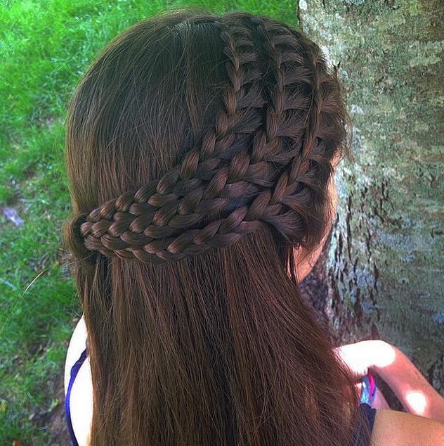 triple lace braids