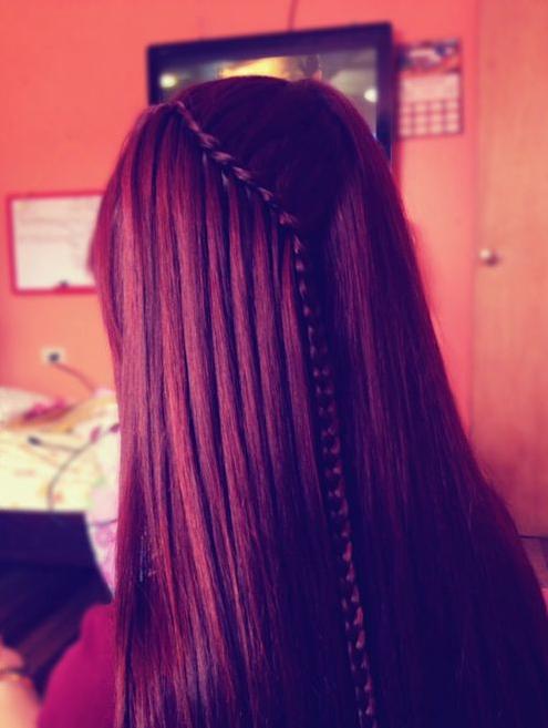 pretty braided hair