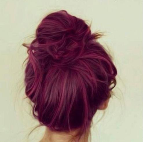 awesome grunge hair red style